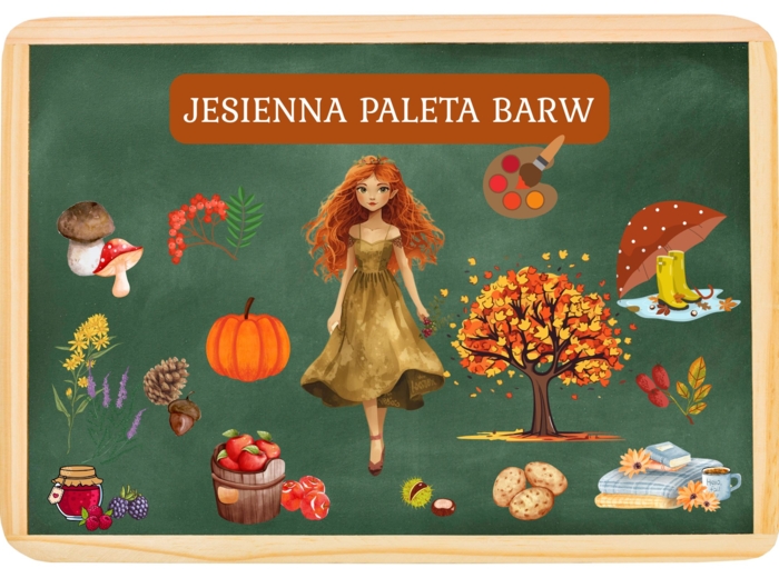 Dekoracja - Jesienna Paleta Barw