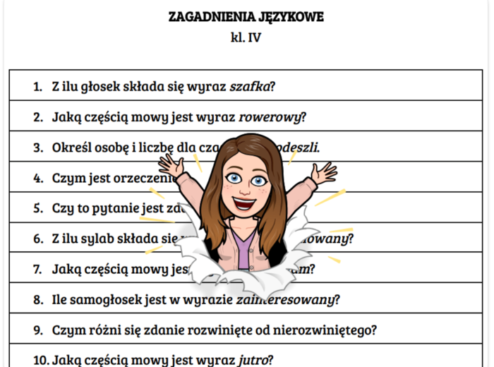 Tykająca bomba - gra powtórzeniowa