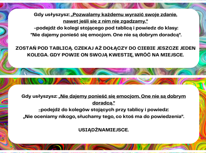 Test na uważność "Dobre maniery".