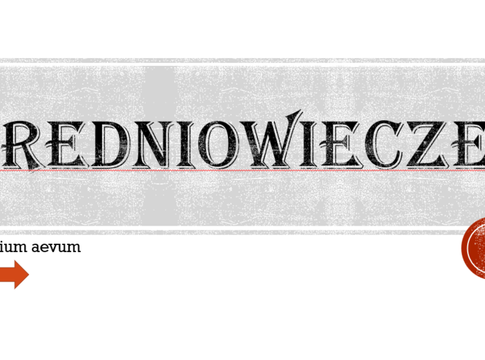 średniowiecze, prezentacja, gotowa lekcja z zadaniami