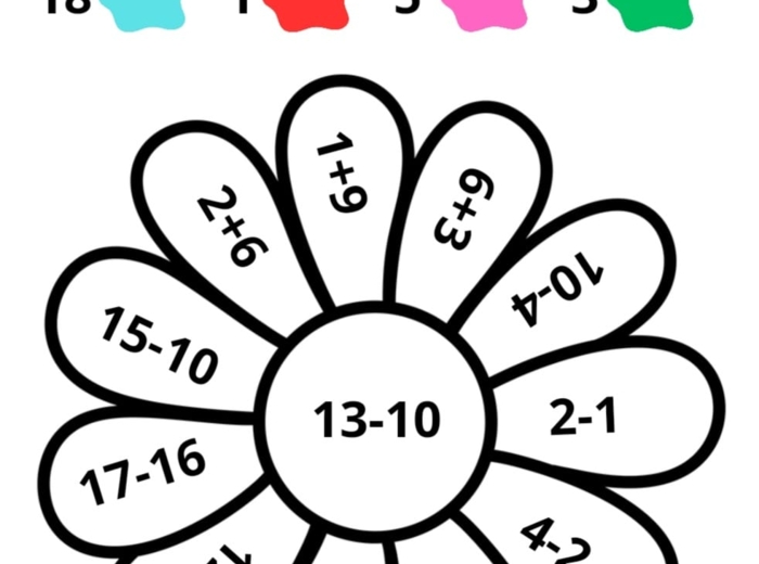 Matematyczna kolorowanka