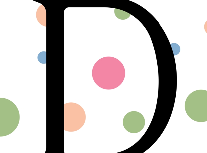 Dzień Kropki - napis