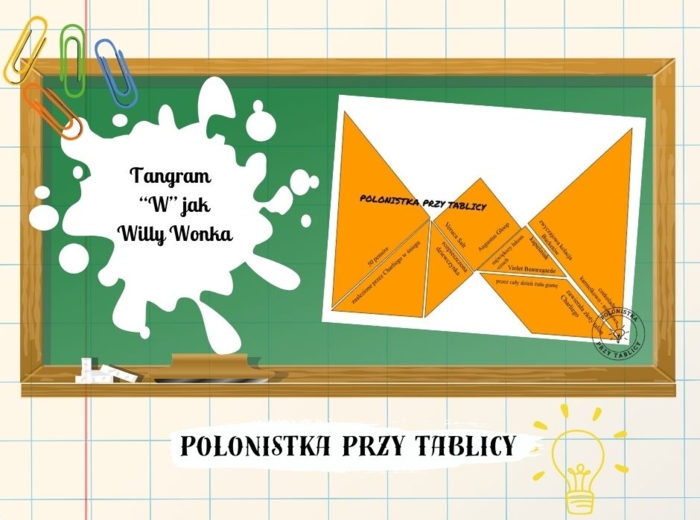 Tangram "Charlie i fabryka czekolady"
