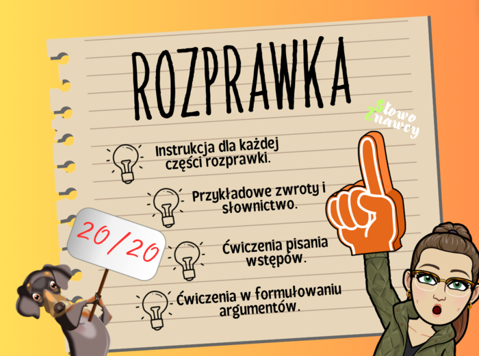ROZPRAWKA - wprowadzenie i ćwiczenia