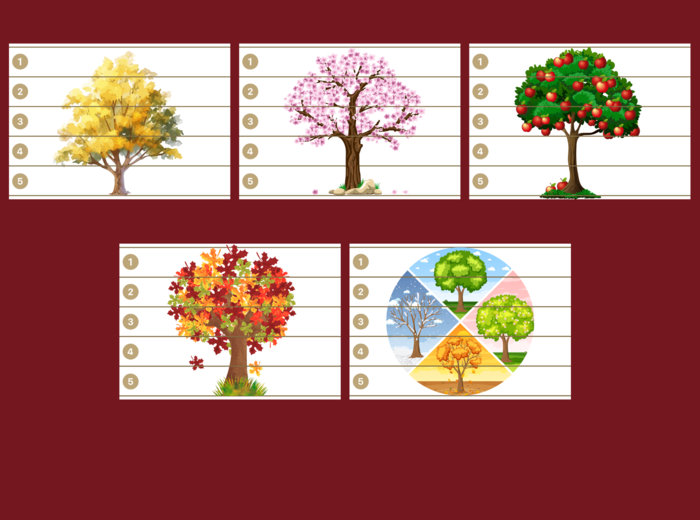 DZIEŃ DRZEWA – puzzle – 10 szt.- biblioteka – świetlica