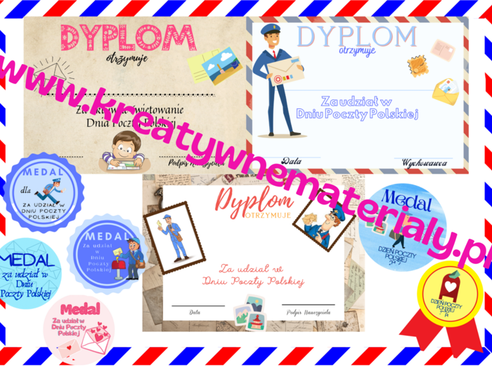 Dzień Poczty Polskiej (Scenariusz zajęć + materiały)