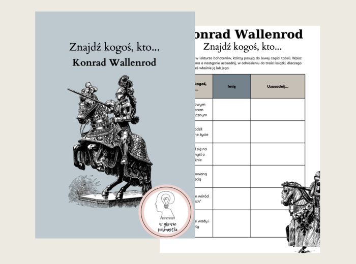 Znajdź kogoś, kto... Konrad Wallenrod