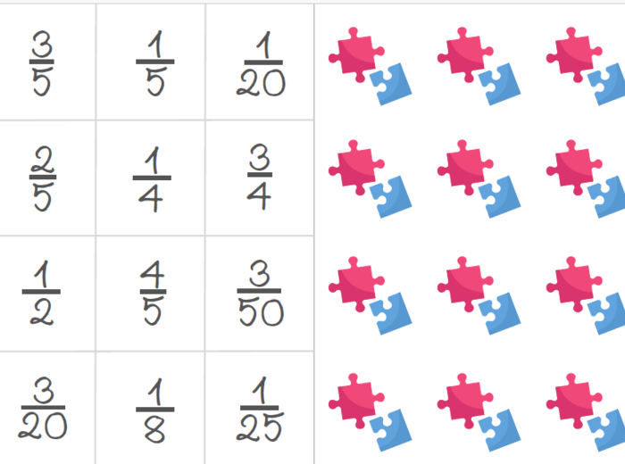 Gry - ułamki dziesiętne (czarny Piotruś, wojna, oczko, memory) klasa 4, 5, 6