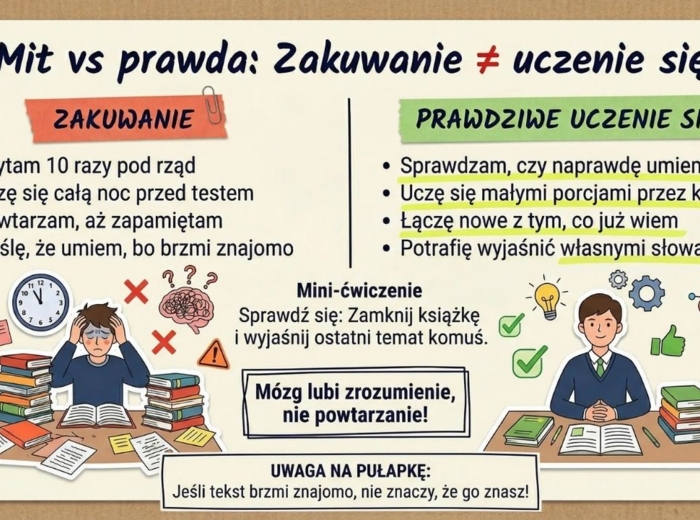 Jak się uczyć - gazetka szkolna / prezentacja / materiał na zajęcia doradztwa zawodowego/rewalidację/dla pedagoga