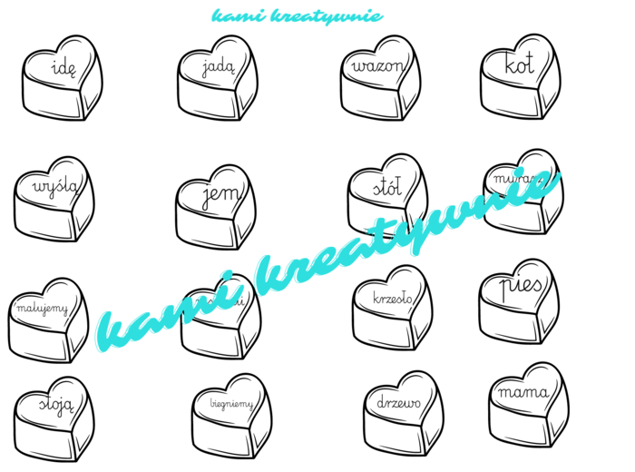 Czekoladowe części mowy