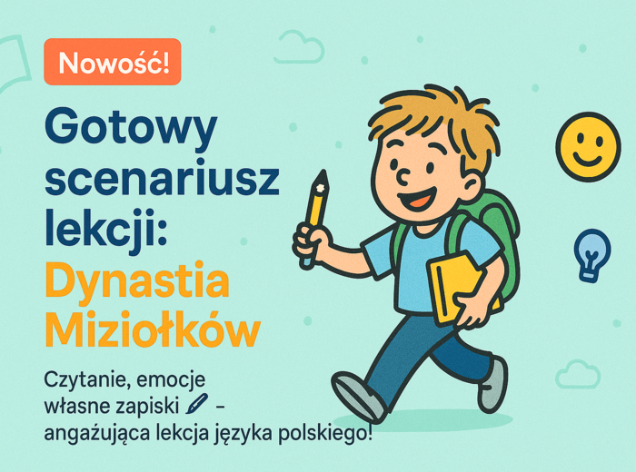 LEKCJA JĘZYKA POLSKIEGO. Temat: Dzień po dniu. Dynastia Miziołków.