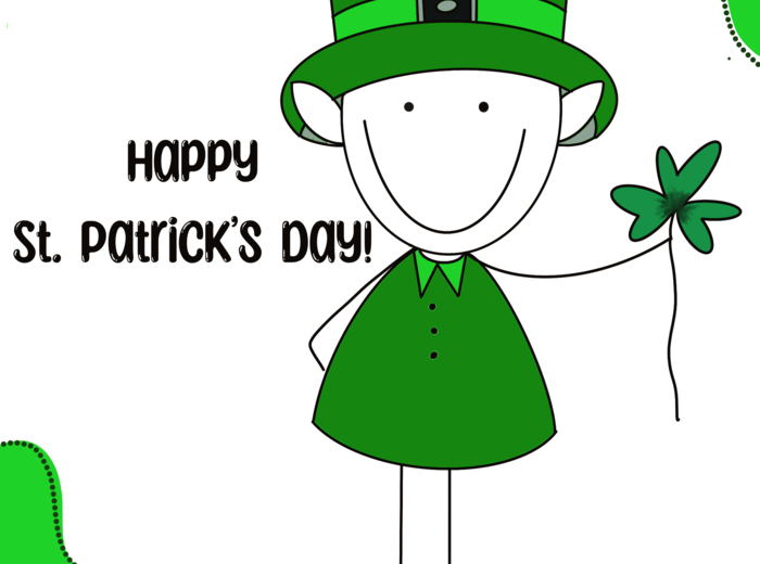 ST.PATRICK’S GREEN SET.