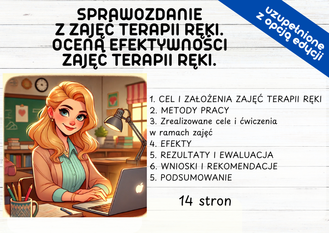 Podsumowanie Sprawozdanie z zajęć Terapii Ręki, Ocena efektywności zajęć