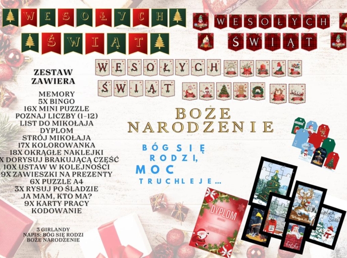 PAKIET ŚWIĄTECZNY, ŚWIĘTA BOŻEGO NARODZENIA