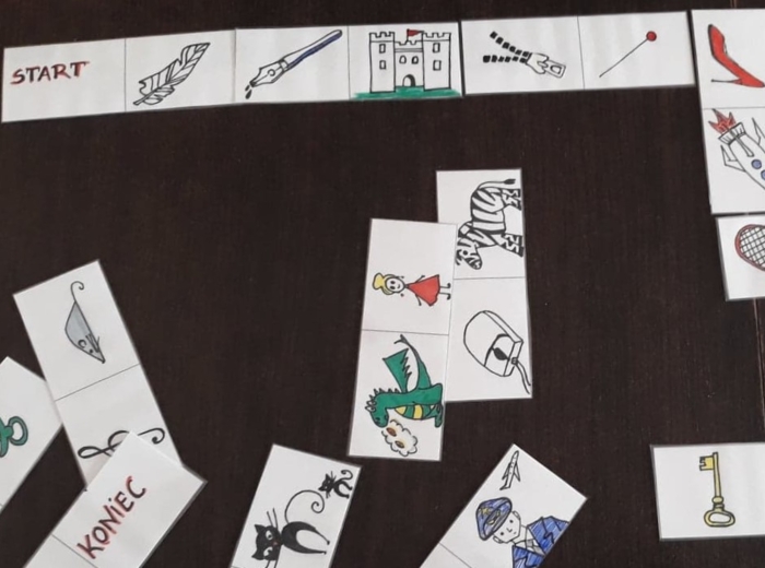 Domino rysowane - homonimy