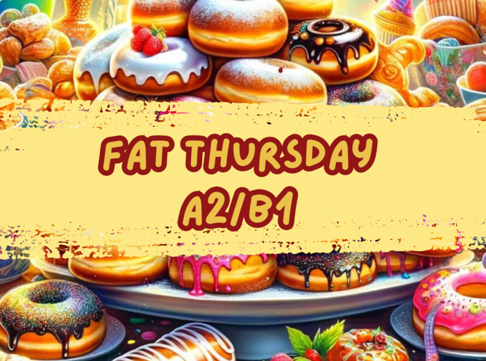 Karty Pracy Gotowa Lekcja Fat Thursday Tłusty Czwartek A2 B1