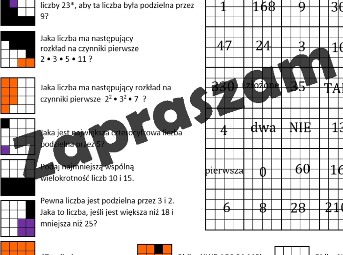 Kodowanie - powtórzenie DYNIA