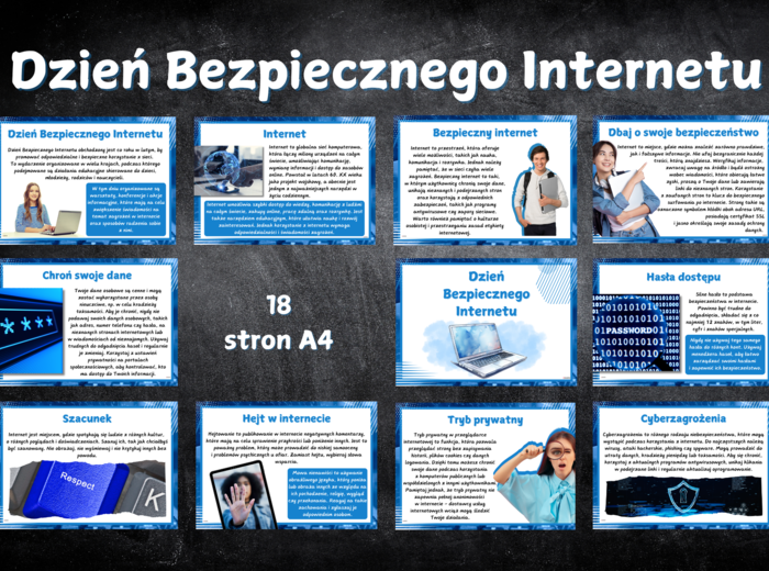 DZIEŃ BEZPIECZNEGO INTERNETU - GAZETKA