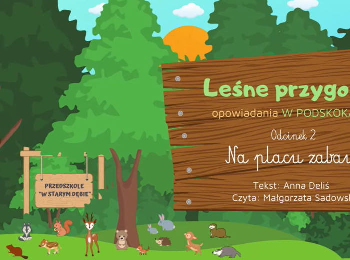 LEŚNE PRZYGODY - opowiadania W PODSKOKACH odc. 2 "Na placu zabaw" AUDIOBOOK | JESIEŃ