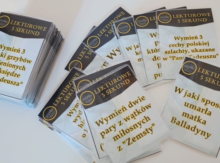 Lekturowe 5 sekund dla klas 7-8