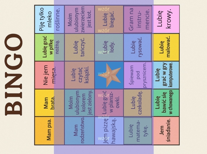 Poznajki - karty integracyjne
