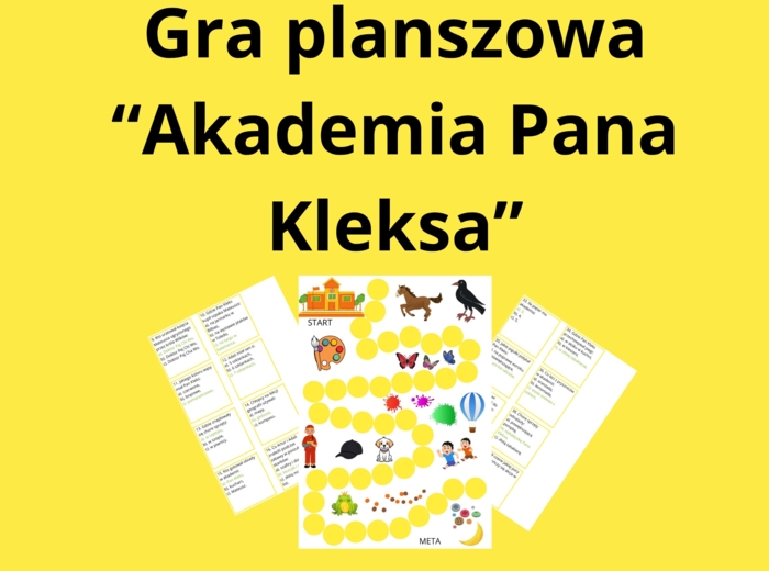 Gra planszowa "Akademia Pana Kleksa"