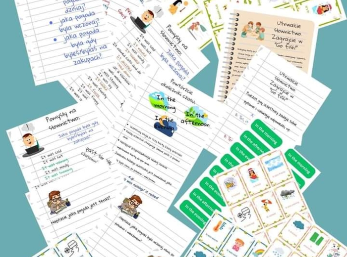 E8 writing weather pogoda