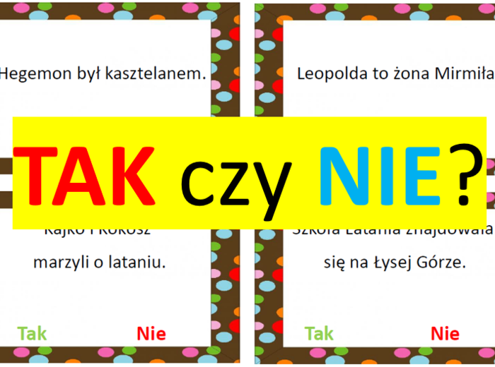 "Kajko i Kokosz: Szkoła latania" Tak czy Nie?