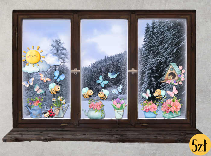 DEKORACJA dwustronna - WIOSNA