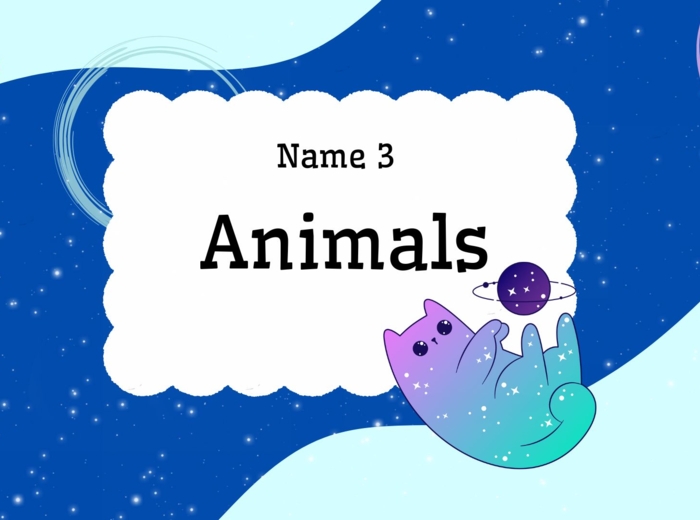🦁 Name 3: Animals Edition – zabawa językowa dla dzieci! (poziom KIDS A1, 21 stron)angielski dla dzieci, gra językowa, zwierzęta po angielsku, nauka słownictwa, A1, name 3, zabawa na lekcji, speaking, aktywność klasowa, angielski przez zabawę, Name 3 game