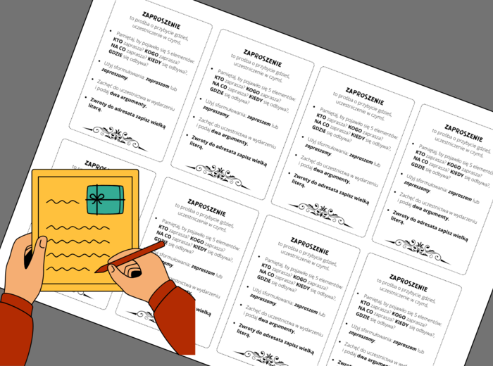 ZAPROSZENIE - wklejka
