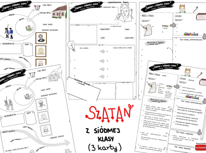 Szatan z siódmej klasy (3 karty)
