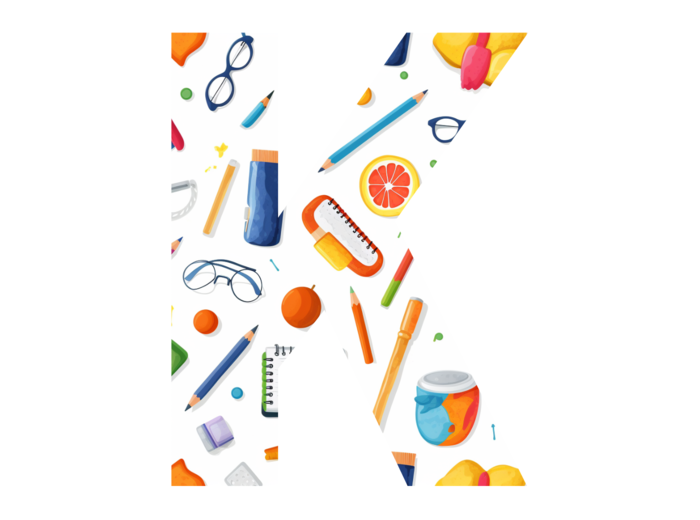 Napis BACK TO SCHOOL gazetka