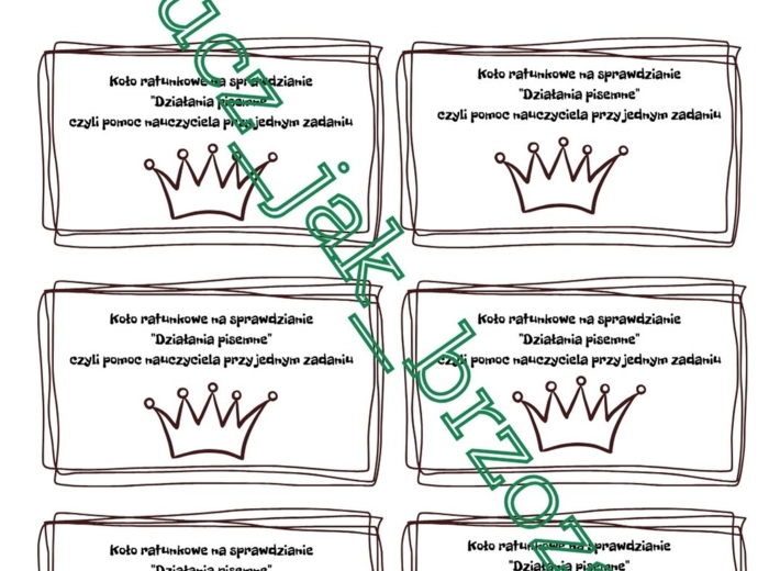 Innowacja na matematyce, grywalizacja, Działania pisemne, klasa 4