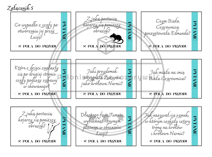Opowieści z Narnii. Gra planszowa. W krainie Narnii