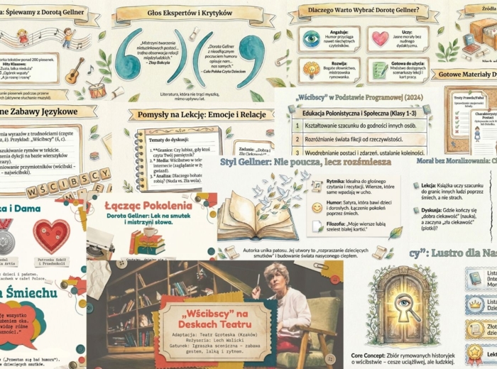 Kto zagląda do garnków? "Wścibscy" Doroty Gellner na Twojej lekcji!