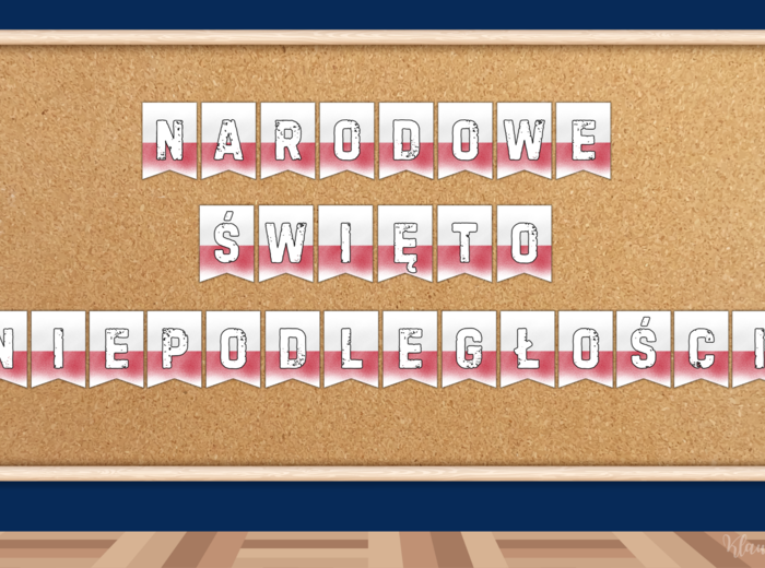 Narodowe Święto Niepodległości - girlanda
