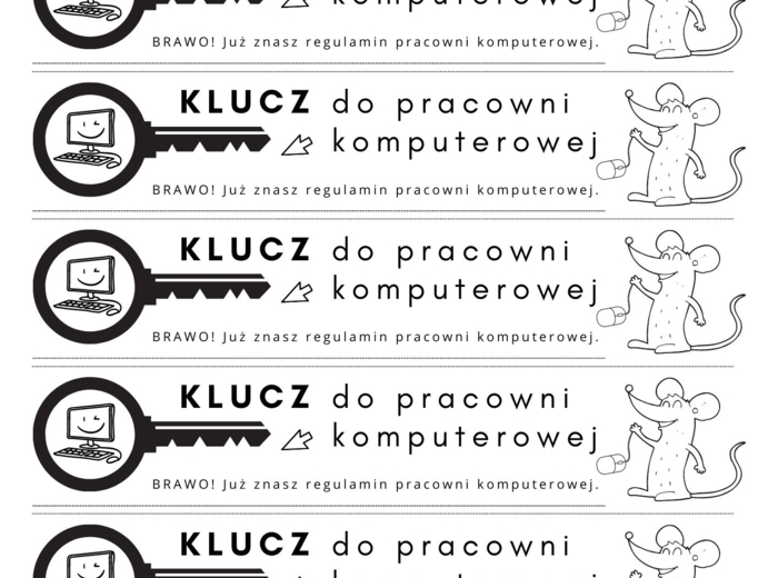 Klucz do pracowni komputerowej
