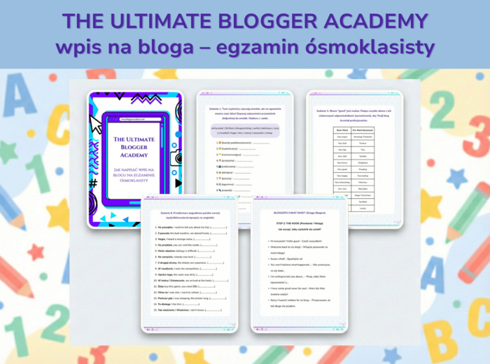 E8 WRITING MASTERCLASS: Wpis na Bloga – Kompletny Trening Pisania (Karta + Klucz)