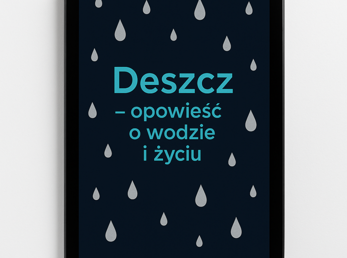 Deszcz – opowieść o wodzie i życiu