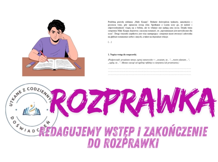 Redagujemy wstęp i zakończenie do rozprawki- przykład 2