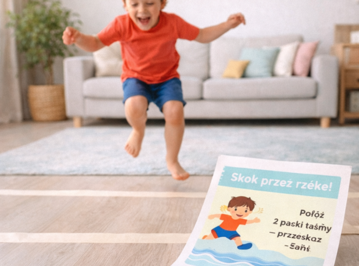 Domowy tor przeszkód