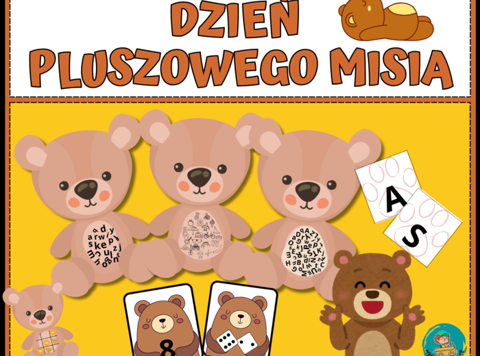 ZABAWY Z MISIEM - DZIEŃ PLUSZOWEGO MISIA