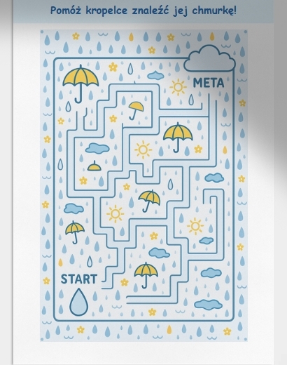 Zeszyt Zadań "W deszczowy dzień"