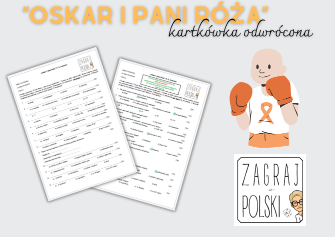 Kartkówka odwrócona – „Oskar i pani Róża” E. E. Schmitta