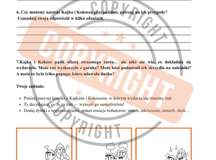 Kajko i Kokosz. Szkoła latania.