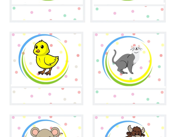 ZNACZKI PRZEDSZKOLNE. ZWIERZĘTA GOSPODARCZE. CZĘŚĆ IV.