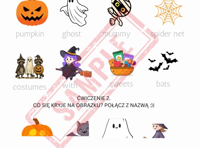 Halloween gotowa lekcja 1-3