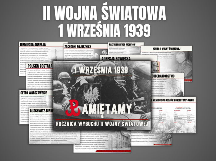 II WOJNA ŚWIATOWA 1 WRZEŚNIA 1939 r, - Gazetka szkolna