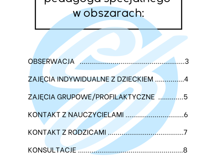 Pedagog specjalny w przedszkolu – przykładowe wpisy do dziennika
